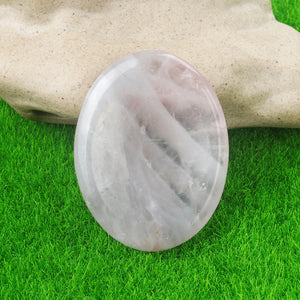 35x45mm Oval Thumb Worry Stone Quartz Chakra Healing Gem