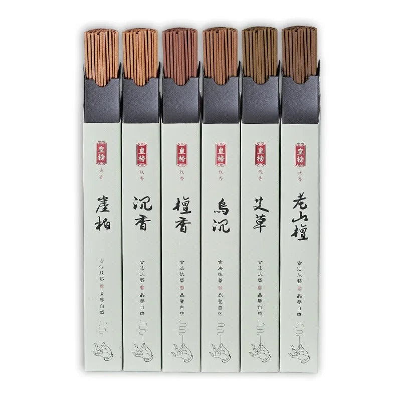120Pcs Natural Incense Sticks Sandalwood & Agarwood Set