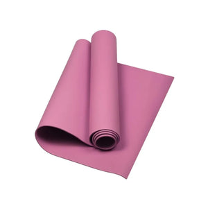 4mm Thick EVA Anti-Slip Yoga Mat for Exercise, Pilates & Fitness