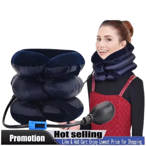 3-Layer Neck Massager Traction Collar Pain Relief Pillow