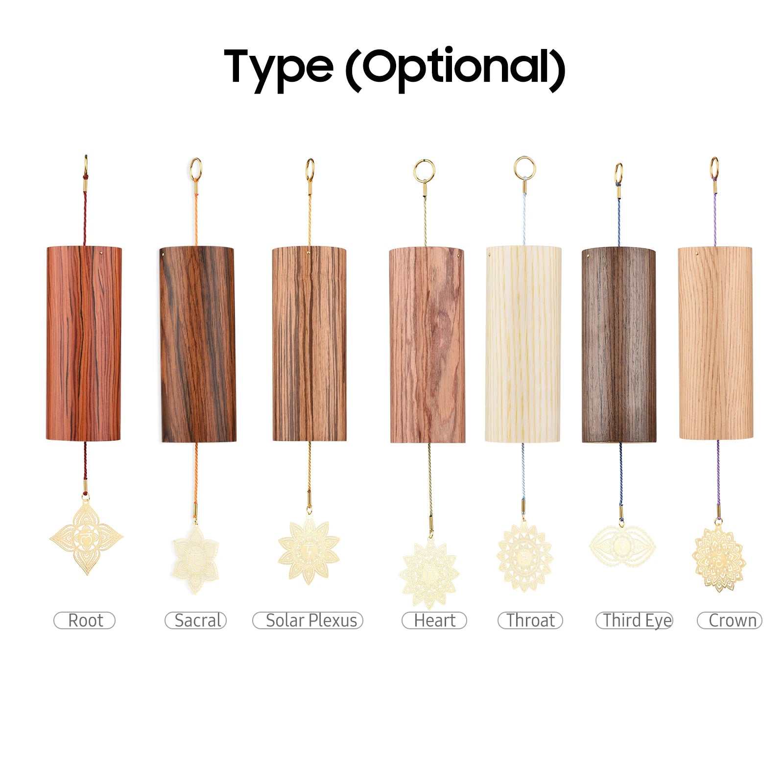 Chakra Bamboo Wind Chime