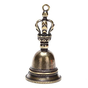 Retro Meditation Hand Bell