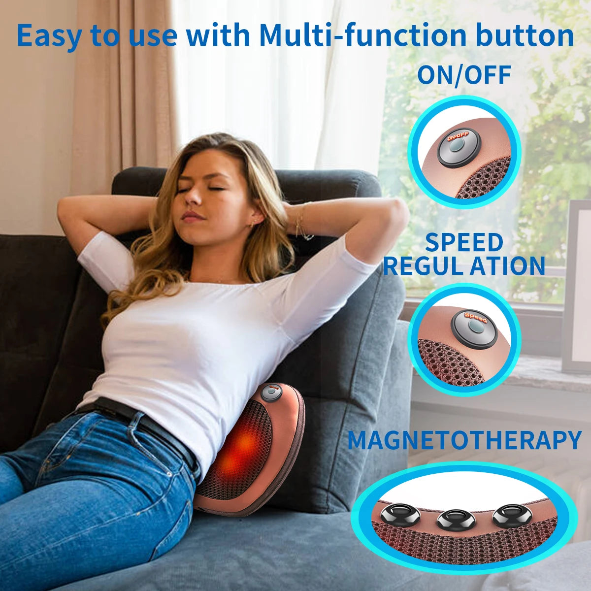 Electric Neck Massage Pillow