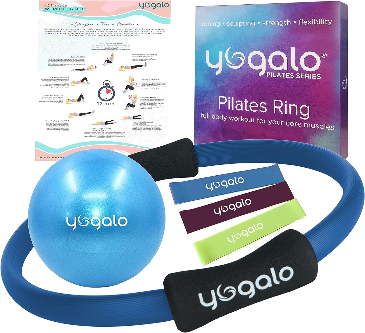 Pilates Series Pilates Ring - Toning, Sculpting, Strength Flexibility