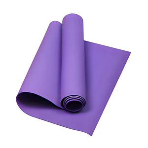 4mm Thick EVA Anti-Slip Yoga Mat for Exercise, Pilates & Fitness