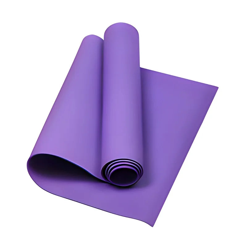 4mm Thick EVA Anti-Slip Yoga Mat for Exercise, Pilates & Fitness