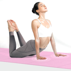 4mm Thick EVA Anti-Slip Yoga Mat for Exercise, Pilates & Fitness