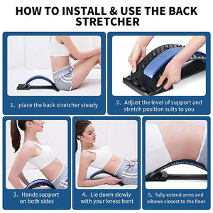 Back Spine Massage Stretcher