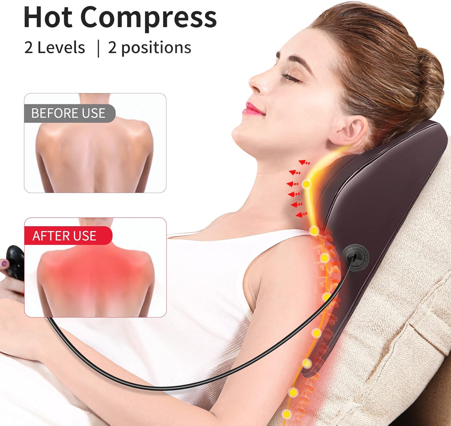 Massagers for Neck and Back, Shiatsu Neck & Back Massager