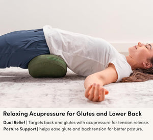 Lumbar Massage Stretcher with 8 Acupressure Nodes