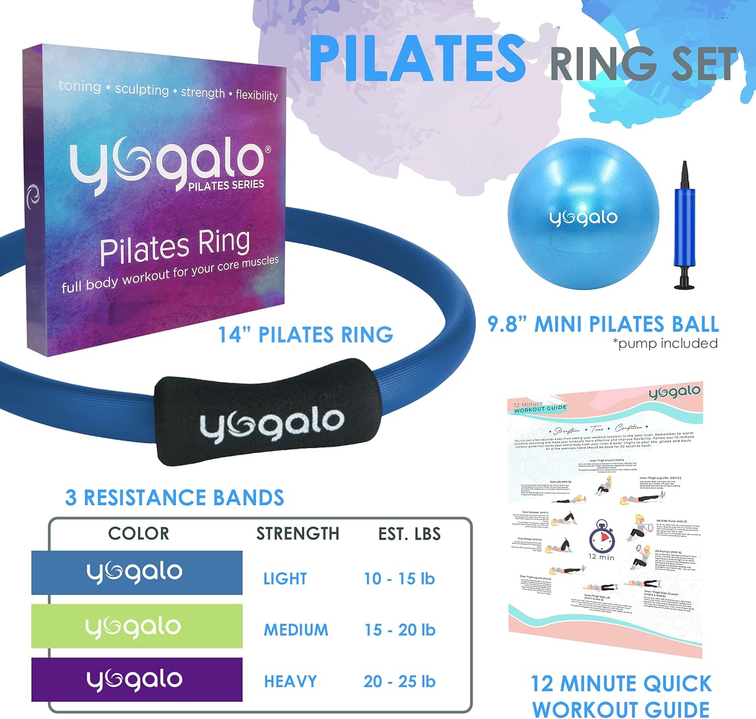 Pilates Series Pilates Ring - Toning, Sculpting, Strength Flexibility
