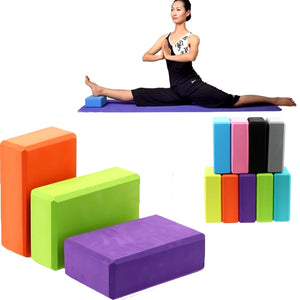 EVA Yoga Block Non-Slip Brick for Fitness, Pilates, Stretching