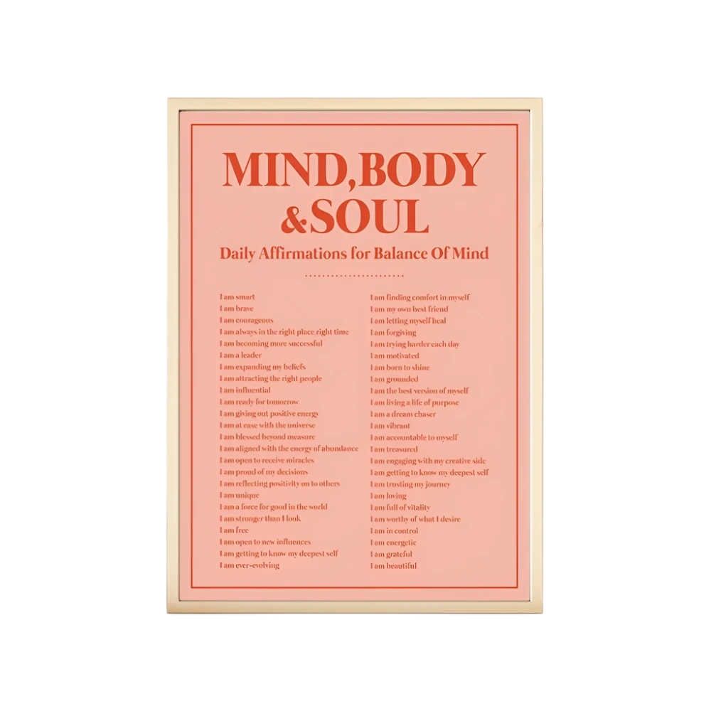 Mind, Body & Soul Poster