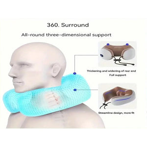 Cervical U-Shaped Neck Massager Pillow