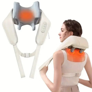 Deep Tissue Massager Shiatsu Neck and Shoulder Shawl with Heat for Pain Relief