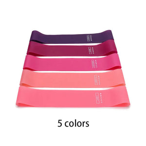 5Pcs Yoga Resistance Bands Set for Pilates, Workout & Fitness