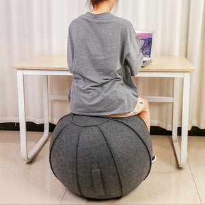 65Cm Linen Yoga Ball Cover Balance Ball Protector