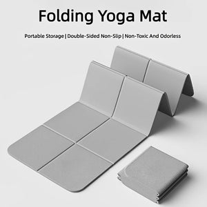 Eco-Friendly Foldable Yoga Mat, Non-Slip, Travel & Fitness