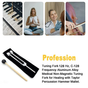 128Hz Tuning Fork for DNA Repair, Healing & Nervous System Care