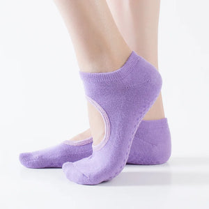 Hot Anti-Slip Yoga Socks for Women, Breathable Pilates & Dance