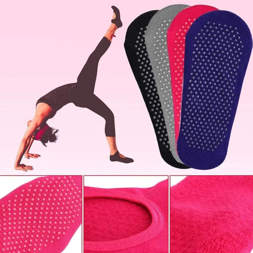 Hot Anti-Slip Yoga Socks for Women, Breathable Pilates & Dance