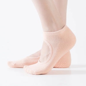 Hot Anti-Slip Yoga Socks for Women, Breathable Pilates & Dance