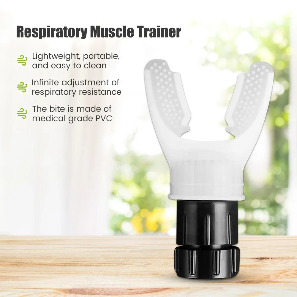 Breathing Trainer Lung Exercise Silicone Mouthpiece