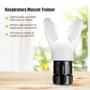 Breathing Trainer Lung Exercise Silicone Mouthpiece