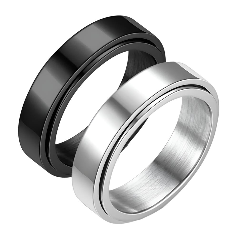 Anxiety Fidget Spinner Ring