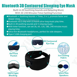 Sleep Eye Mask Earphones