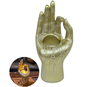 Buddha Hand Candle Holder