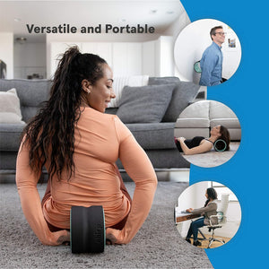 6” Deep Tissue Wheel+ for Back Pain, Stretches and Strengthens