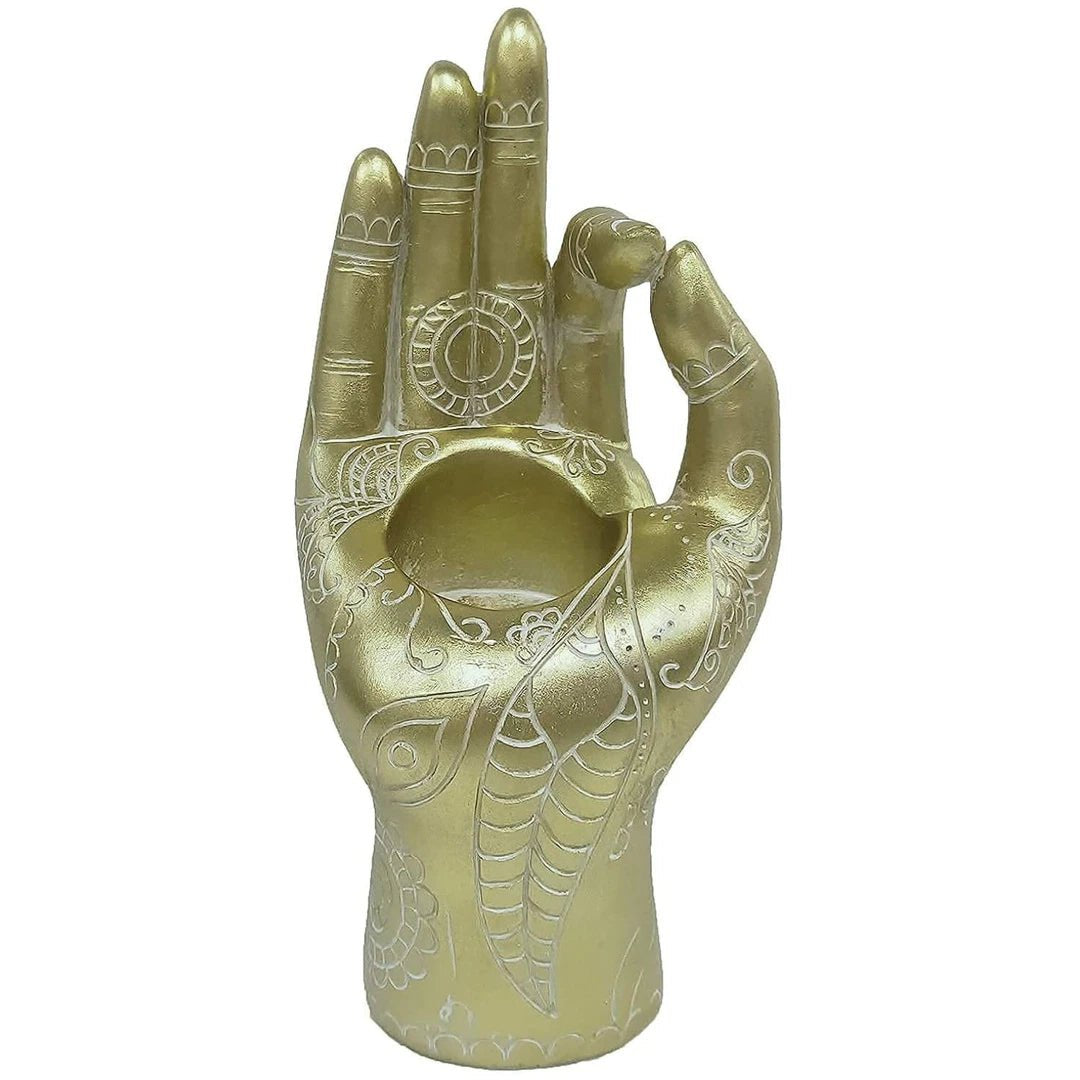 Buddha Hand Candle Holder