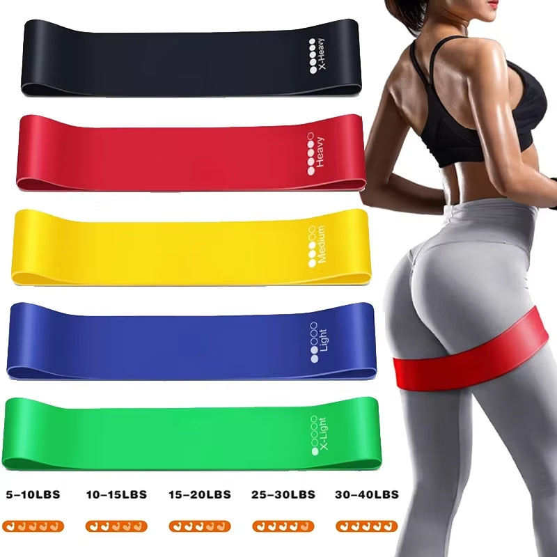 Resistance Loop Bands for Home Fitness, Stretching & Strength Training